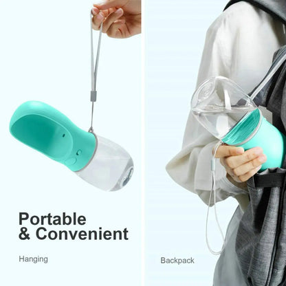 Hydration Station: The Pup-Approved Portable Puddle for Thirsty Tails on the Go!
