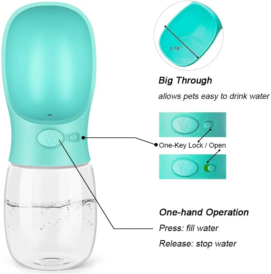 Hydration Station: The Pup-Approved Portable Puddle for Thirsty Tails on the Go!